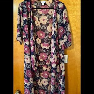 Lularoe Floral Shirley Kimono.  Size S. NWT.